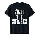 Save The Sharks Shark Marine Conservation Ocean Protection T-Shirt