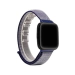 Fitbit Versa klockarmband nylon träningsklocka - Blå