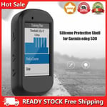 Silicone Case Cover Shell for Garmin Edge 530 GPS Bike Computer (Black)