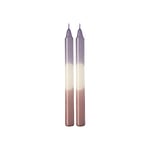 Like. by Villeroy and Boch - Like Home Taper Candle Lavender and Grape, 2 x 23 cm, 2 Items, Coloured, Wax