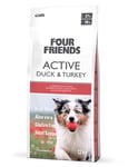 Four Friends Dog Active Duck &amp; Turkey 12kg