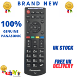 Genuine Panasonic Remote Control for TX32E302B TX-32E302B 32" LED HD Freeview TV