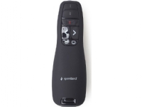Gembird *Wireless presenter with laser pointer, 84 g, 105 x 38 mm, 2,5 cm, AAA, Svart
