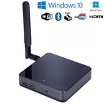 Ordinateur / PC Portable Mini Windows 10 Quad Core 2Go RAM TV Box Passerelle multimédia 32Go