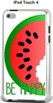 Coque Pasteque 1 Be Happy pour Apple iPod Touch 4