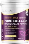 Collagen Powder 500g - Premium Gold Standard Bovine Collagen Peptides Powder UK