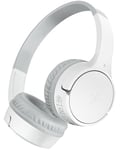 Belkin SoundForm Mini Casque Audio sans Fil pour Enfants avec Micro intégré (Circum-aural, autonomie de 30 h, pour Apprentissage, Voyages, Autocollants Amusants, pour iPhone, iPad, Galaxy) - Blanc