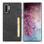 hanman mika pu leather case phone back cover with card slots for samsung galaxy note 10 plus