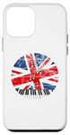 iPhone 12 mini Piano UK Flag Pianist Britain British Musician Case