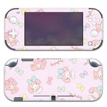 BelugaDesign Melody Switch Skin | Cute Pastel Sticker Wrap Vinyl Decal | Bunny Animal Anime Kawaii Japanese Cartoon Game l Compatible with Nintendo Switch (Switch Lite, Pink)
