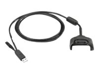 Zebra - USB-kabel - kontakt för hand-PC (hane) till USB, power DC jack - för Zebra MC3000, MC3090G, MC3090R, MC3090S, MC3200
