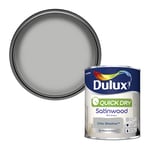 Dulux Quick Dry Satinwood Paint - Chic Shadow - 750ML, 5358150