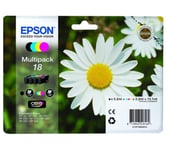 4 Epson XP-102 XP-202 XP-205 XP-30 Original Multipack Ink Cartridges 18