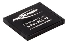 ANSMANN Batterie de Rechange A-Pan DMW-BCL7E (1 PCE) – Batterie Appareil Photo 3,7V 600 mAh – Batterie Li-Po pour Panasonic DMC-SZ9, DMC-SZ3, DMC-XS1 et DMC-FS50