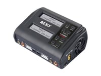 Reely V-Charge 200 Duo Modelling-Laddare 10 A Li-Ion, Lipo, Lifepo, Lihv, Nicd, Nimh, Blysyra Urladdningsfunktion, Temperaturövervakning