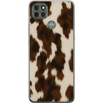 Motorola Moto G9 Power Genomskinligt Skal Color Splash