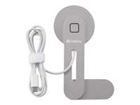 Sandberg Screenmount - Trådlös Laddningsplatta - Screen Mountable - 15 Watt