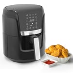 Air Fryer Rapid Power Healthy Frying Cooker Kitchen Oven 99% less Oil 1450W 5.2L