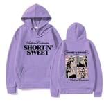 Sabrina And Carpenter Merch Hoodies Tryckt Sweatshirt Lös Tröja Casual Långärmad För Män Kvinnor #6 M