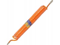 Partner 8 Mm X 10 M Spiralslang Av Polyuretan Med 1/4" Snabbkopplingar (Max. Tryck 15 Bar)