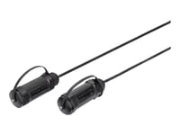 Digitus - Premium Hög Hastighet - Hdmi-Kabel - Hdmi Kontakt Till Hdmi Kontakt - 15 M - Skyddad Hybridkoppar/Fiberoptik - Svart - Active Optical Cable (Aoc), Stöd För 4K