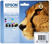 Genuine Epson T0715 Ink cartridges Original Cheetah set T0711 T0712 T0713 T0714