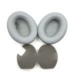 Remplacement Oreillettes en Mousse Coussin d'oreille Coussin pour SONY Accessoires Sony WH-1000XM4 cache-oreilles gris (avec coton tuning)