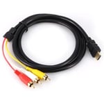 CABLE COAXIAL  HDMI est un signal numrique et RCA est un signal analogique et le cable ne convertit pas les signaux numriques en840