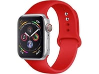 Beline Beline Pasek Apple Watch Silicone 42/44/45Mm Red Colour