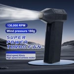 130000RPM Turbo Blower Jet Fan Violent Turbofan Brushless Motor Rechargeable NEW