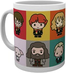OFFICIAL HARRY POTTER CHIBI ART CHARACTER RON HERMIONE DOBBY MUG