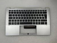 For HP EliteBook x360 1030 G8 M45821-BB1 Hebrew Israel Palmrest Keyboard NEW