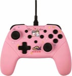 Konix Unik Switch Wired Controller Be Love Pink | Nintendo Switch