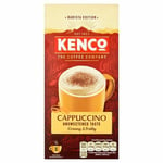 Kenco Cappuccino Unsweetened Coffee 8 Sachets 148.8G