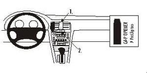 Lexus ES Serie 97-01, Centrerad
