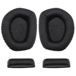 1 Pair Earpads & 2PCS Headband Pads for Sennheiser HDR165 HDR175 HDR185 RS195