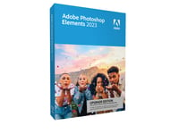Adobe Photoshop Elements 2023 Upgrade | 1 Device | PC/Mac | Box Including Activation Code