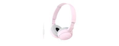 Sony MDRZX110APP.CE7 Overhead Headphones with In-Line Control - Pink With Inline