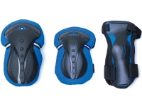 GLOBBER Scooter Protective Pads Junior XS Range A (25-50 kg), Blue Globber Scooter Protective Pads Junior XS Range A Blue