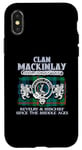 iPhone X/XS Clan MacKinlay Scottish MacKinlay surname Case