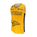 FOS Provence Basket Fos Provence Maillot Officiel Domicile 2019-2020 Basketball Mixte Adulte, Jaune, FR : M (Taille Fabricant : M)
