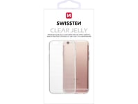 Swissten Swissten Clear Jelly Back Skirtas Apple Iphone 7, Skaidrus