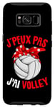 Coque pour Galaxy S8 J'Peux Pas J'ai Volley Volley-Ball Volleyball Fille Femme