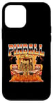 Pinball Arcade Game Flames Style années 90 Bootleg Coque pour iPhone 12 mini