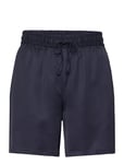 D1. Satin Pull On Shorts Bottoms Shorts Casual Shorts Navy GANT