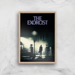 The Exorcist Giclee Art Print - A2 - Wooden Frame