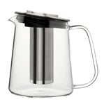 Tea Pot with Infuser High Quality Dishwasher Safe Lightweight Clear 1.4L