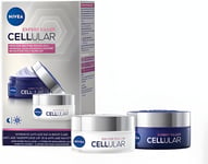 NIVEA Cellular Expert Filler Day Cream + Anti-Wrinkle Night Cream 2 X 50 Ml