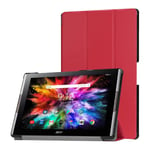Acer Iconia One 10 A3-A50 tri-fold leather case - Red