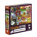 Exploding Kittens Jigsaw Puzzles for Adults - The Dreams & Nightmares of a Dog - 500 Piece Jigsaw Puzzles For Family Fun & Game Night